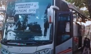 Info Jadwal dan Rute Bus Budiman Karang Pucung Cilacap – Depok via Bambu Kuning Cibinong Pemda