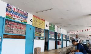 Loket dan Agen Bus Malam di Terminal Baranangsiang Bogor
