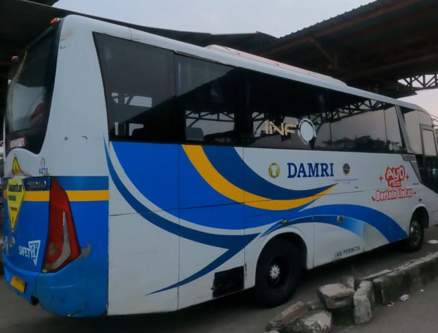 Review Bus Damri Leuwiliang – Cikidang Via Cianten