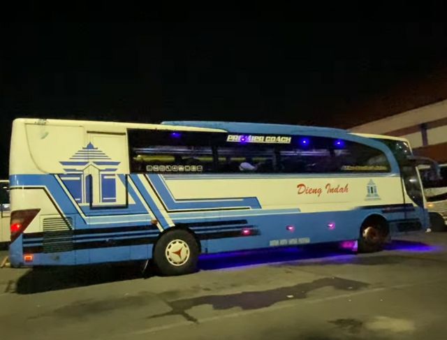 Review Bus Dieng Indah Bogor ke Wonosobo