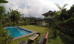 Villa Molek Puncak Bogor – Hidden Gem Murah View Kebun Teh dan Gunung Gede untuk Liburan Akhir Tahun