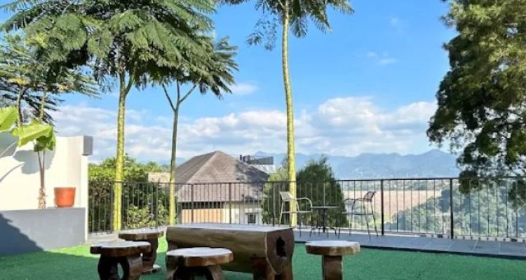 Villa Semilir Gadog Bogor: Villa Mewah Estetik dengan Pemandangan Gunung Gede dan Bendungan Ciawi