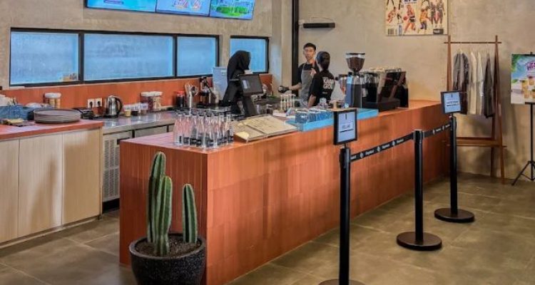 Kopi Nako X Bucketlist Bogor, Nongkrong dengan Vibes Lapangan Basket