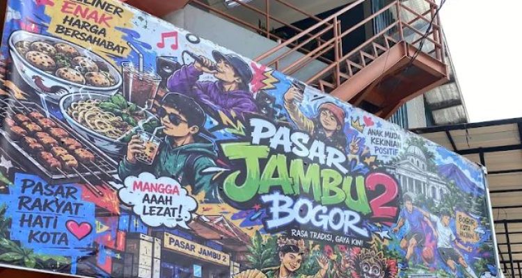 Pasar Jambu 2 Bogor, Tempat Nongkrong Estetik dengan Banyak Kuliner Kekinian