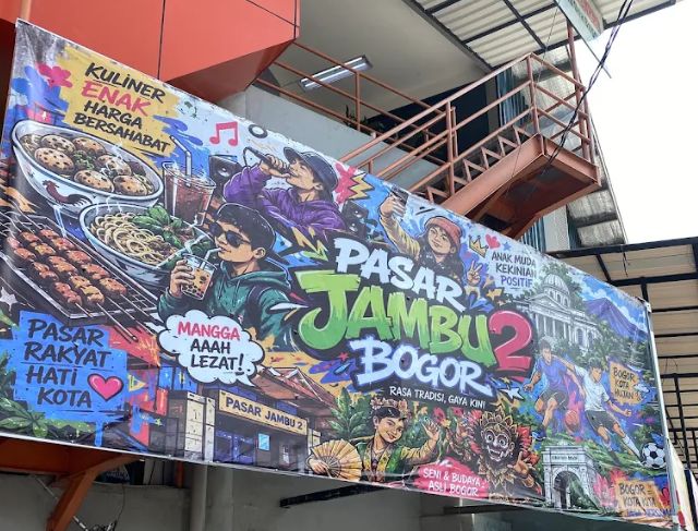 Pasar Jambu 2 Bogor, Tempat Nongkrong Estetik dengan Banyak Kuliner Kekinian