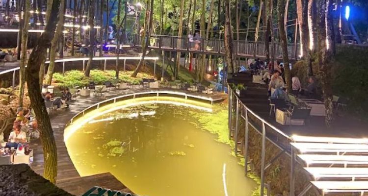 Review Tempat Ngopi Estetik Suasana Hutan, Warisan Kopi Sentul Bogor