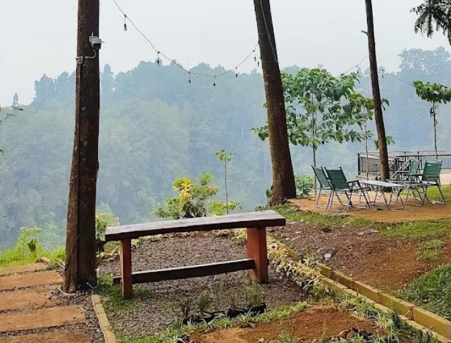 Tempat Nongkrong View Lembah, Rona Cafe and Camp Wisata Puncak Bogor