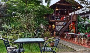 Review Kopi Susu Gula Aren dan Donat Campur di Coffee Shop Riverside Uncle Jo X Bar Warung Jambu Bogor Review Kopi Susu Gula Aren dan Donat Campur di Coffee Shop Riverside Uncle Jo X Bar Warung Jambu Bogor